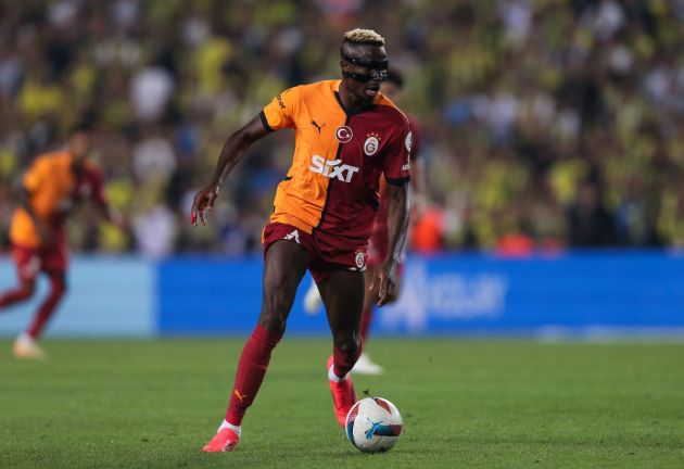 Victor Osimhen in action for Galatasaray