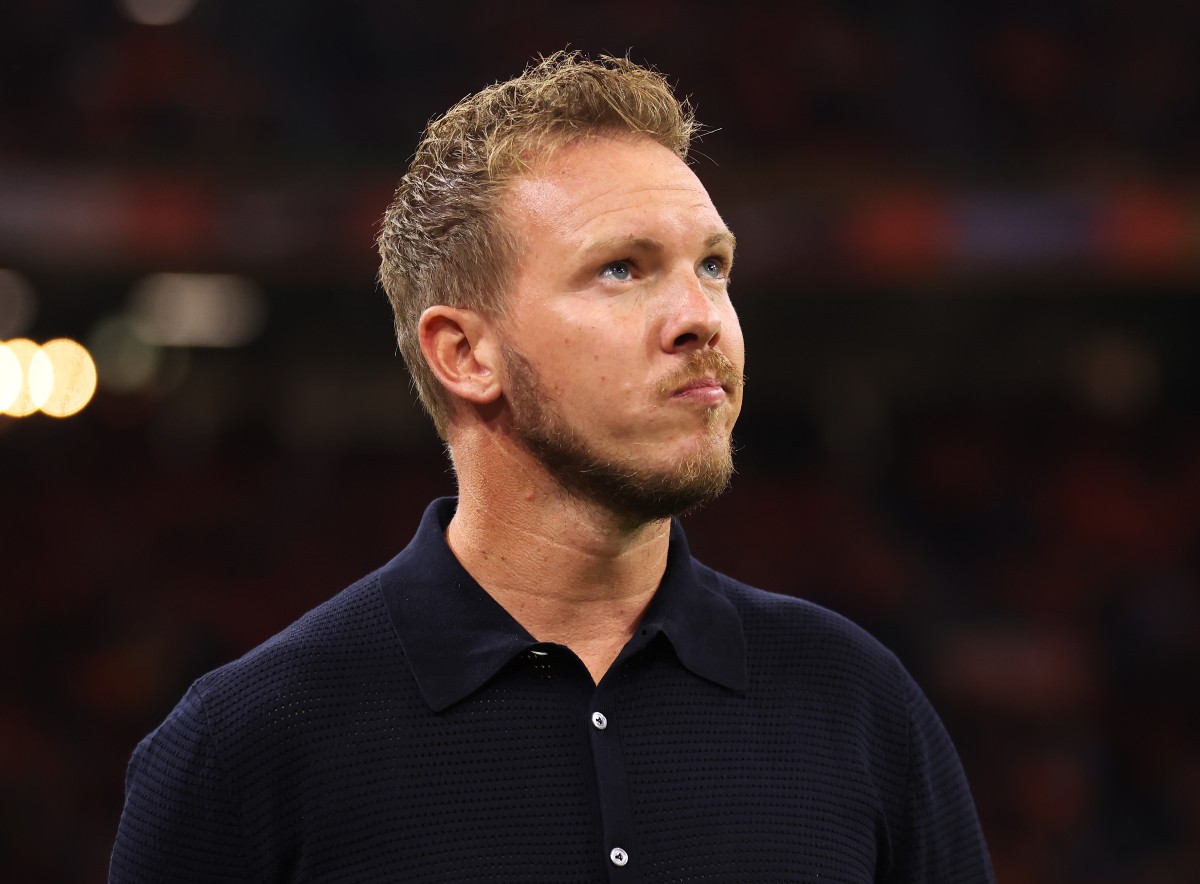 Julian Nagelsmann with the German national team