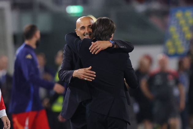 Vincenzo Montella and Luciano Spalletti