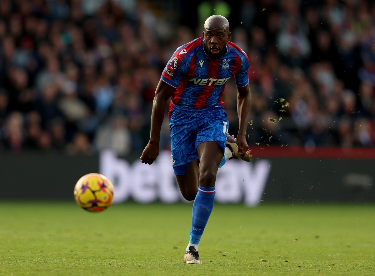 Jean-Philippe Mateta in action for Crystal Palace