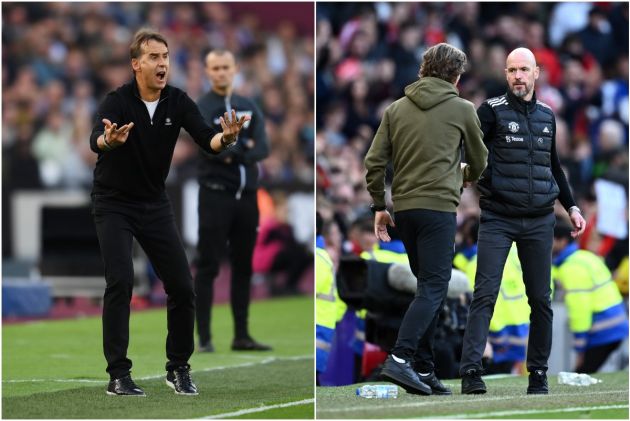 Julen Lopetegui and Erik ten Hag