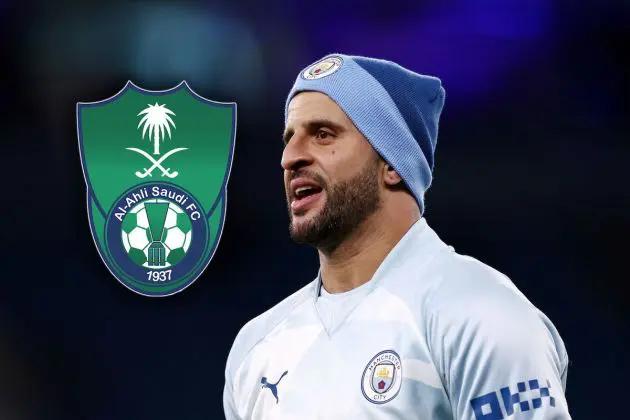 Kyle Walker could join Al-Ahli next summer.