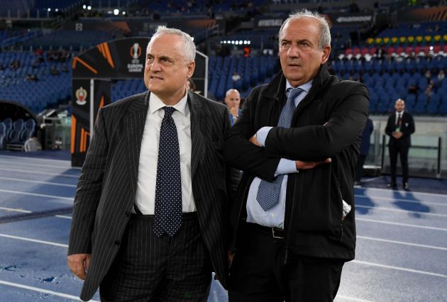 Lazio president Claudio Lotito