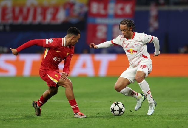 Trent Alexander-Arnold in action for Liverpool