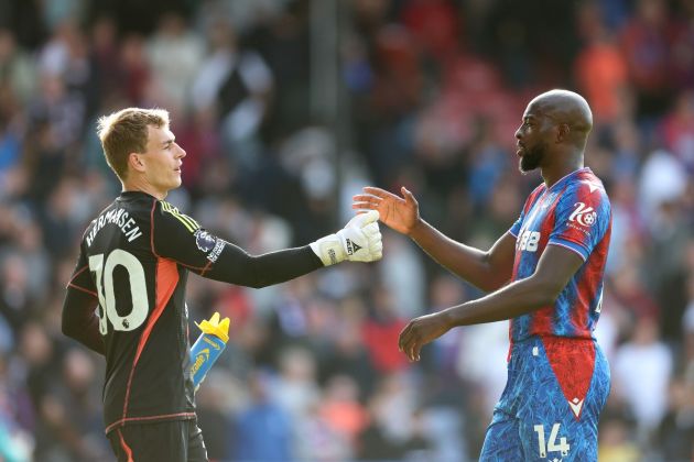 Mads Hermansen Leicester vs Palace