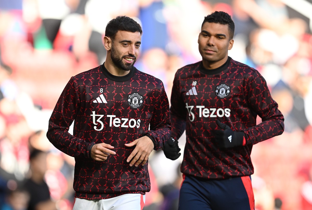 Bruno Fernandes and Casemiro