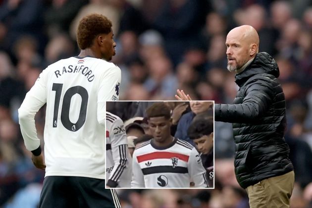 Marcus Rashford Erik ten Hag