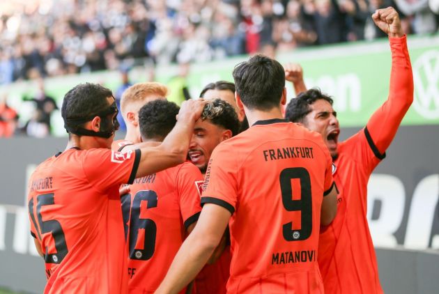 Omar Marmoush Wolfsburg vs Eintracht Frankfurt