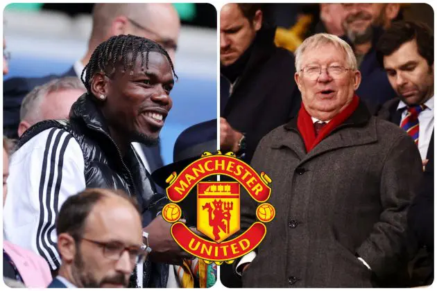 Paul Pogba Sir Alex Ferguson Man United