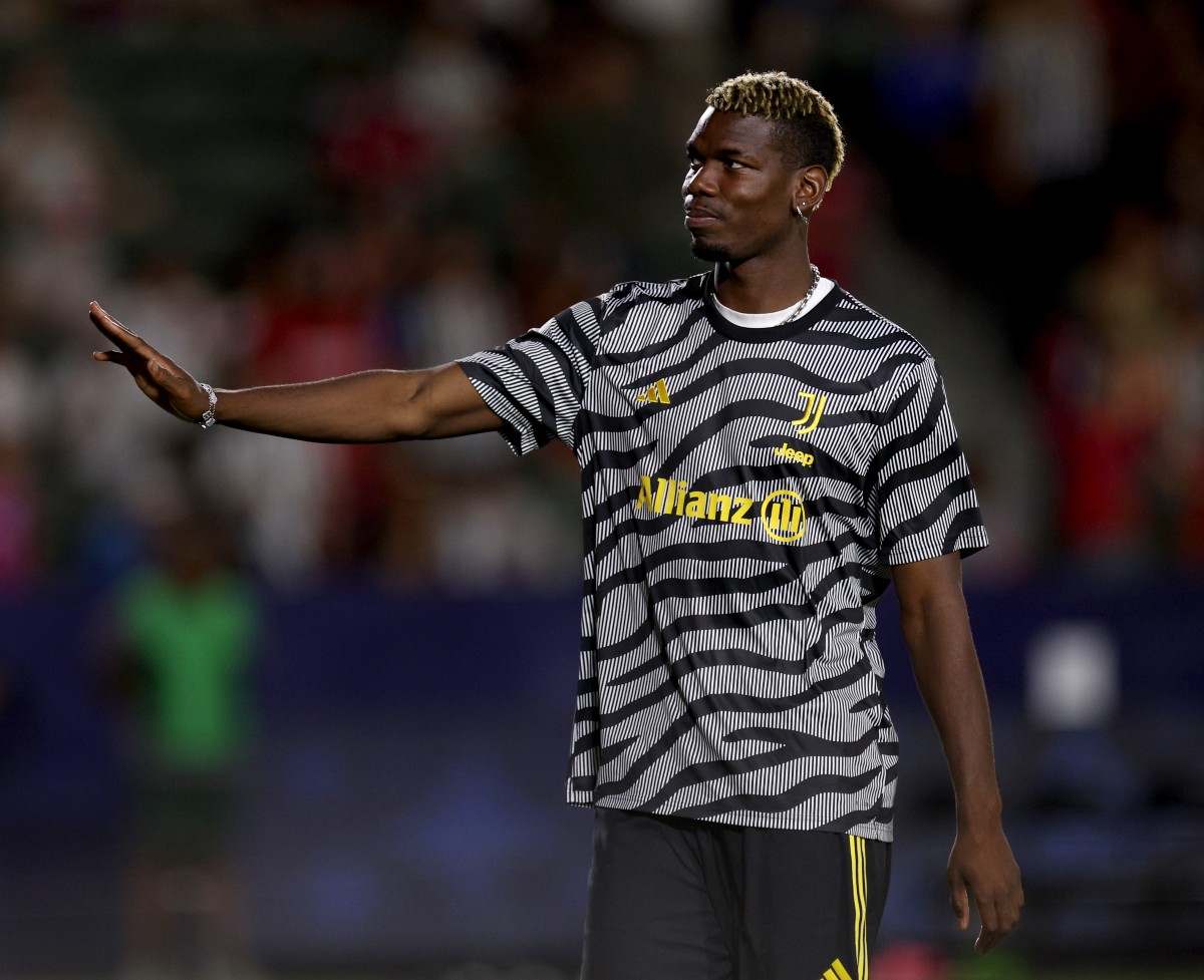 Paul Pogba with Juventus