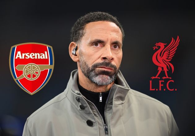 Rio Ferdinand prediction for Arsenal vs Liverpool