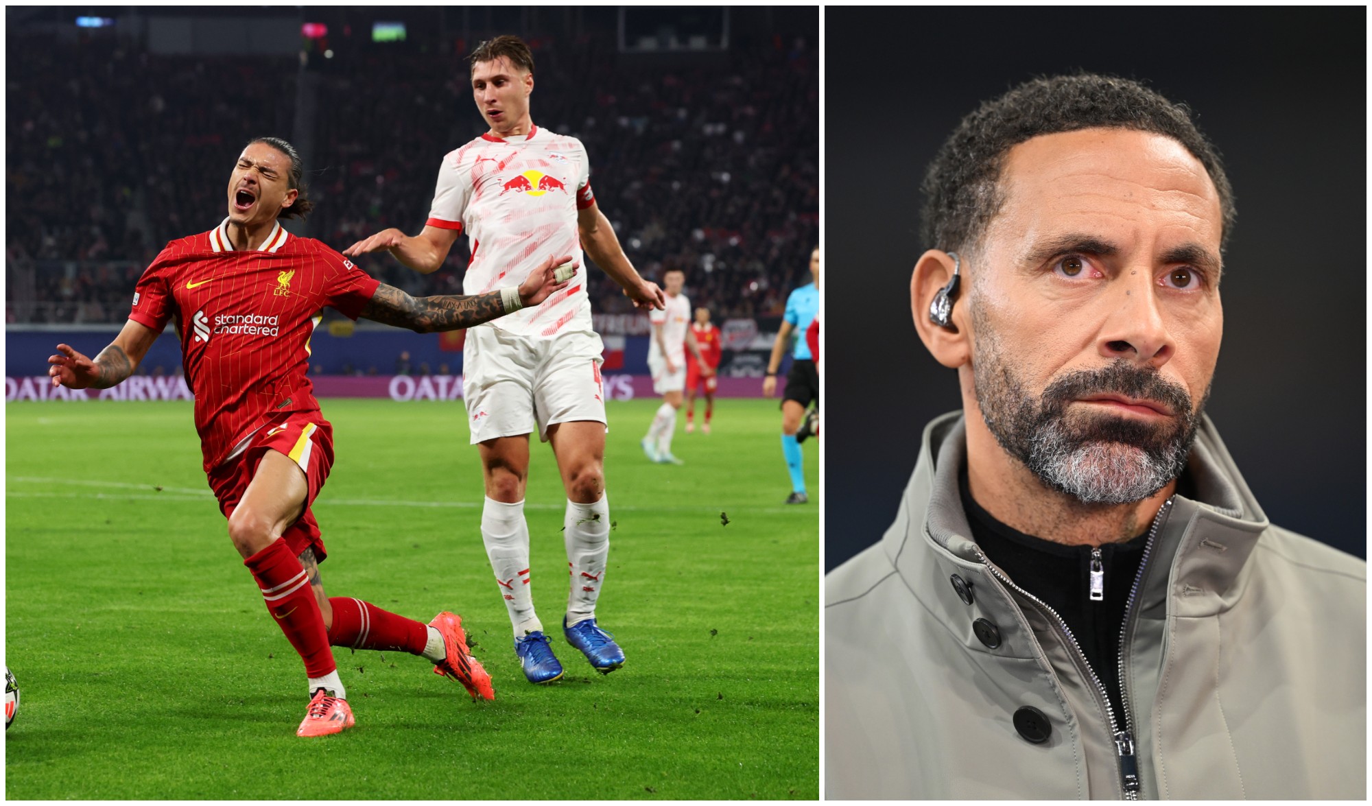 Rio Ferdinand stunned by VAR's Darwin Nunez penalty decision