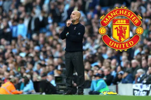 Ruben Amorim Pep Guardiola Man United