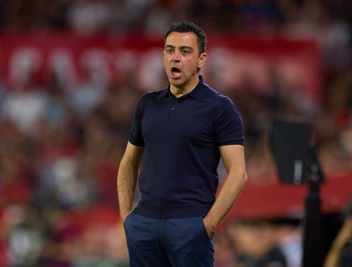 Xavi has been linked with Manchester United