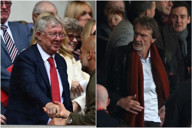 Sir Alex Ferguson and Sir Jim Ratcliffe