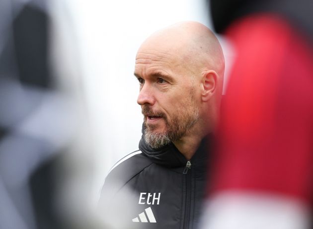 Ten Hag Manchester United training