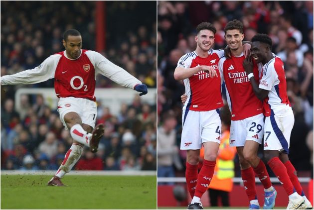 Thierry Henry and Kai Havertz