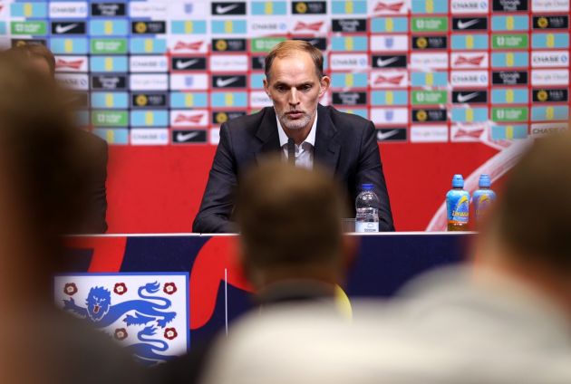 Thomas Tuchel's England press conference