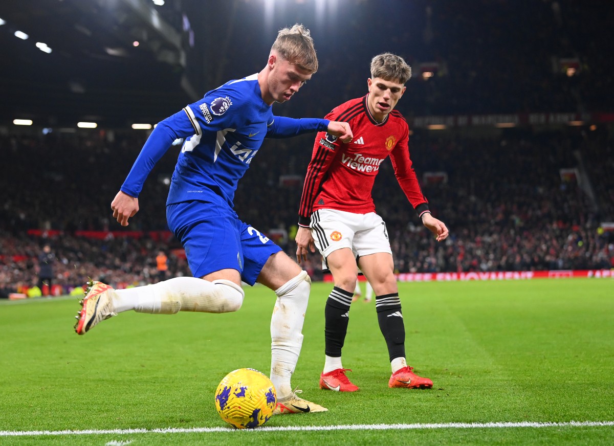 Chelsea up against Man United at Old Trafford last season