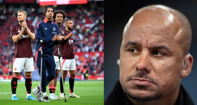 Gabby Agbonlahor has slammed Manchester United summer signing Joshua Zirkzee