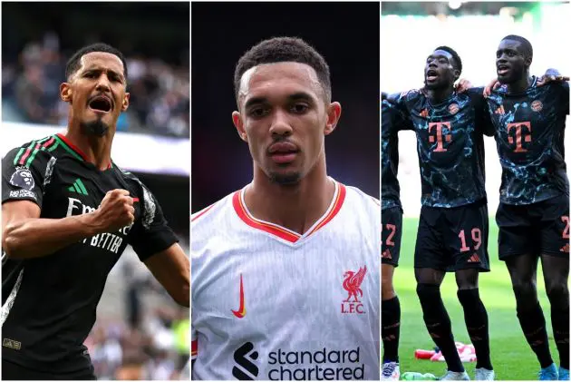 William Saliba, Trent Alexander-Arnold