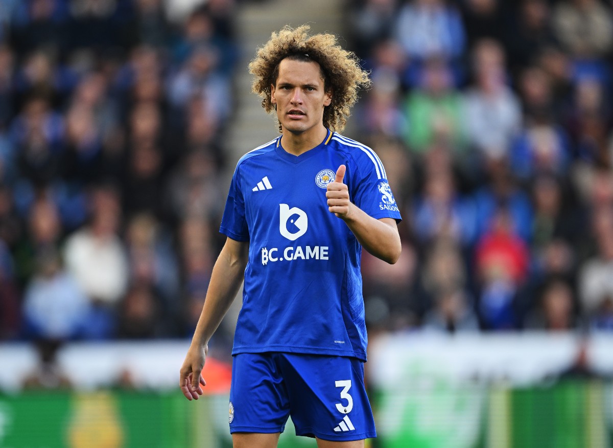 Wout Faes is a transfer target for Newcastle United