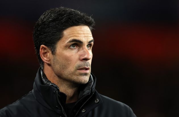 Arsenal manager Mikel Arteta