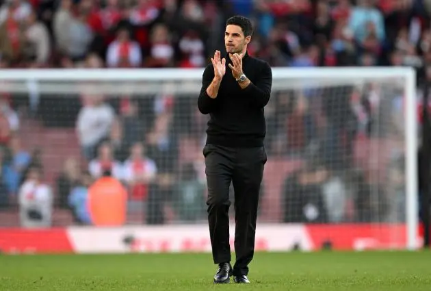 Mikel Arteta praises Liverpool