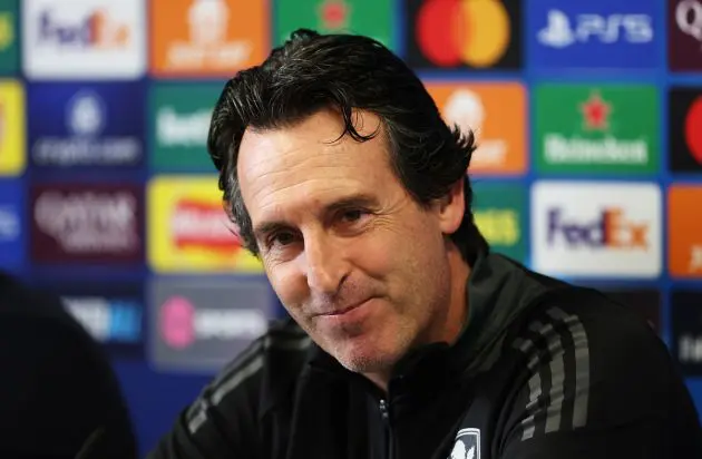 Aston Villa Unai Emery