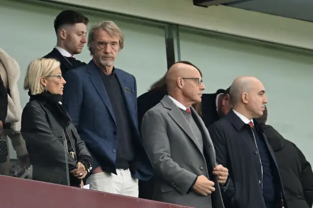 Man United staff are unhappy with Sir Jim Ratcliffe.