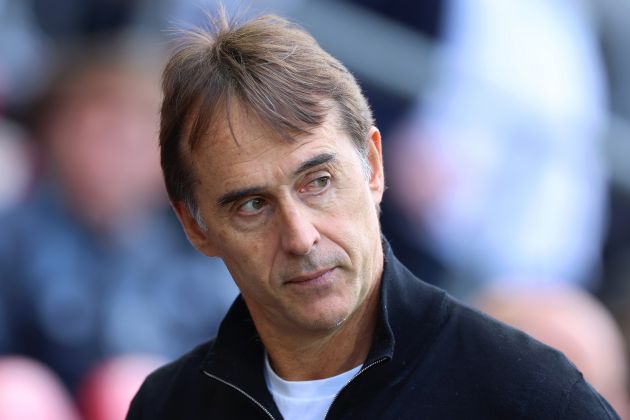 West Ham United manager Julen Lopetegui