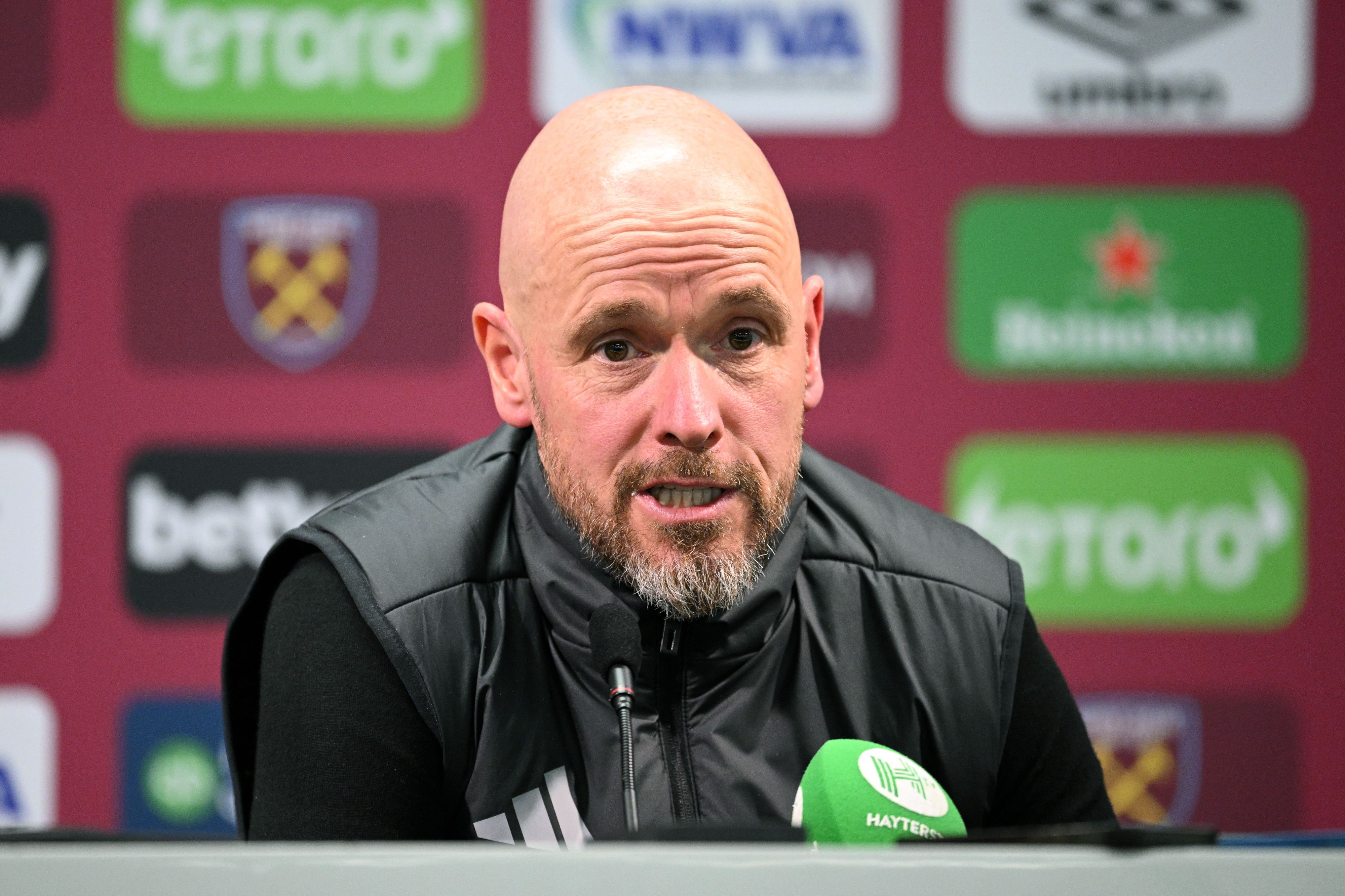 Erik ten Hag was sacked by Man United