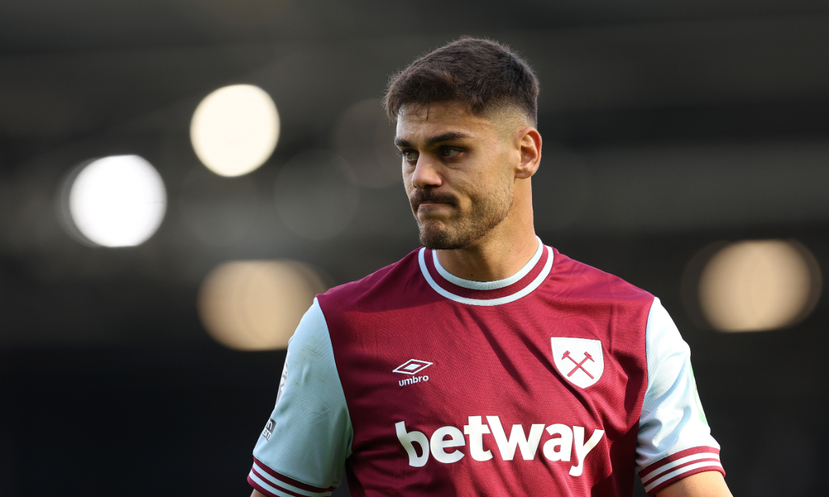 Konstantinos Mavropanos is in danger of losing his place at West Ham.