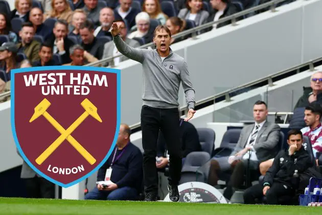 West Ham will give Julen Lopetegui until Christmas