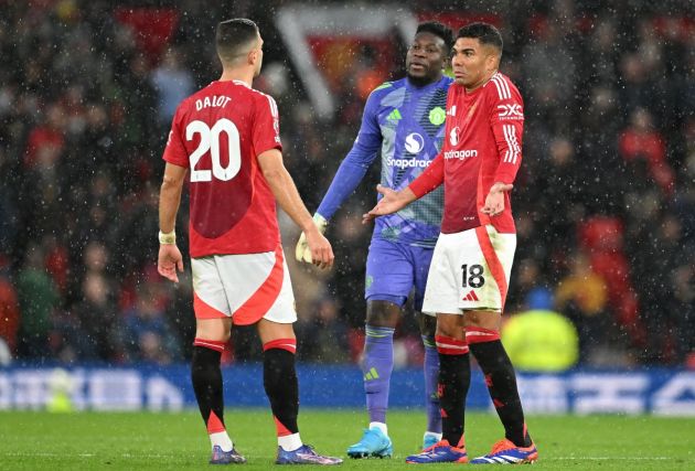 man united casemiro dalot onana