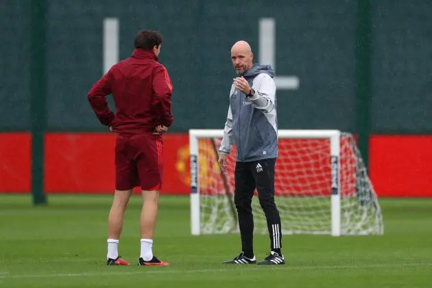 man united manager erik ten hag carrington