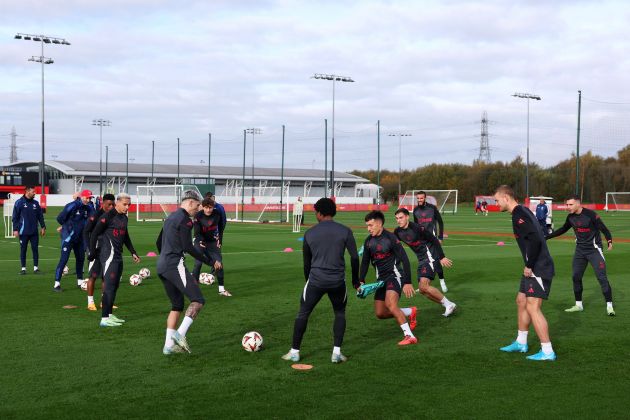 Marcus Rashford walked out of a Man United training drill