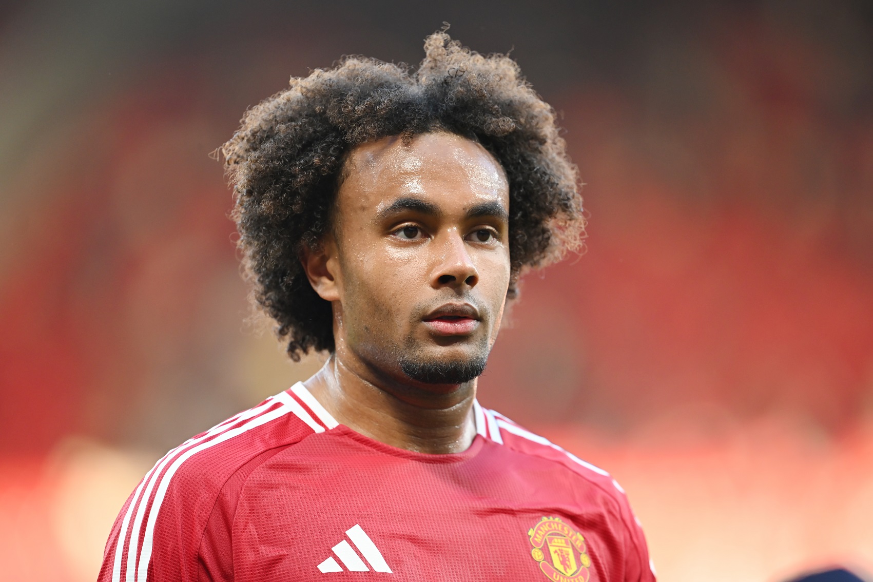 Man United striker Joshua Zirkzee