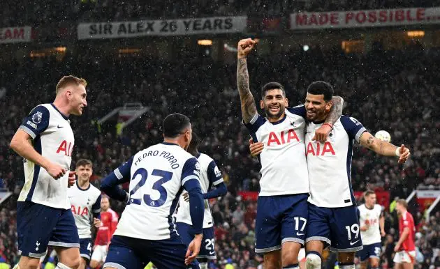 Tottenham defender Pedro Porro