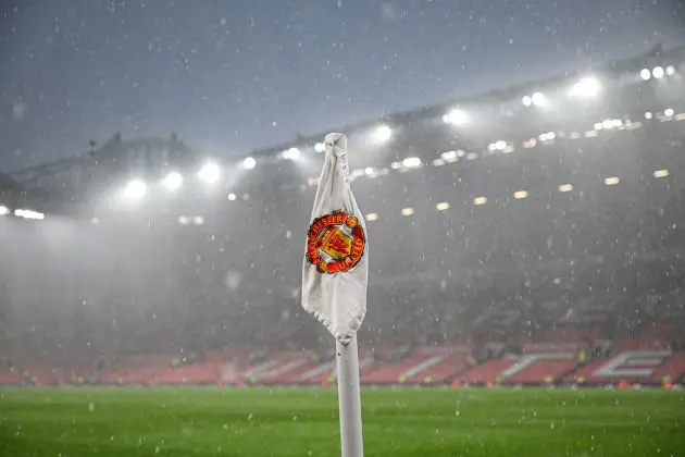 Manchester United corner flag