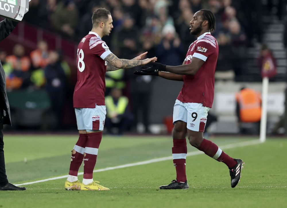 West Ham transfer news: Hammers want to sell Michail Antonio and Danny Ings in the January transfer window.