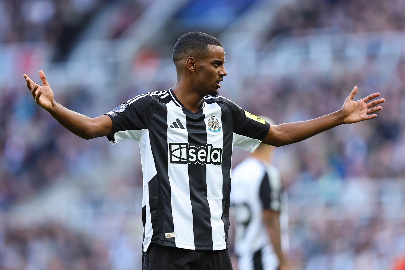 Newcastle United striker Alexander Isak