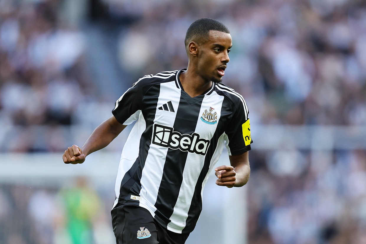 Newcastle United striker Alexander Isak