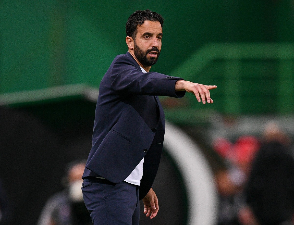 Ruben Amorim during a Sporting Lisbon game