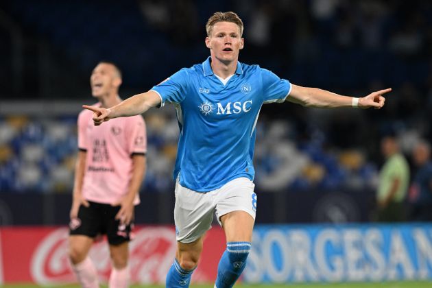 Scott McTominay is thriving with Napoli.