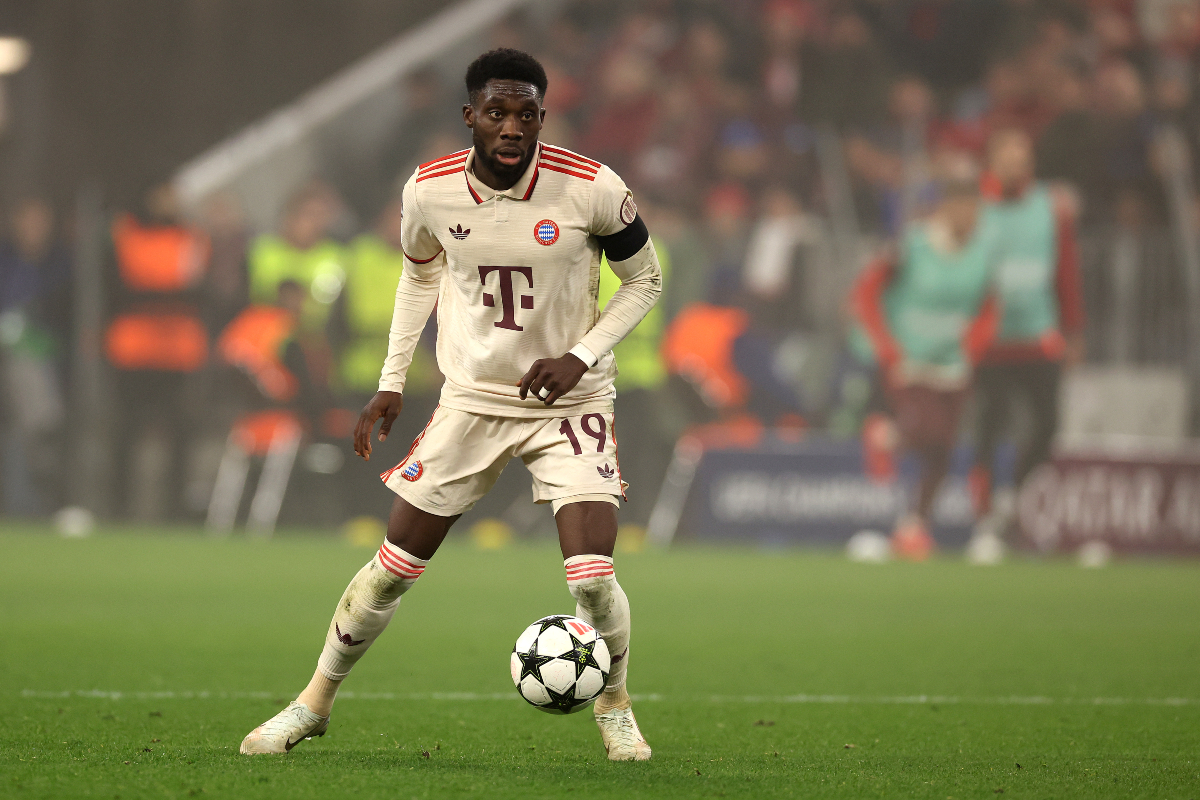 Alphonso Davies has been linked to Man United and Real Madrid