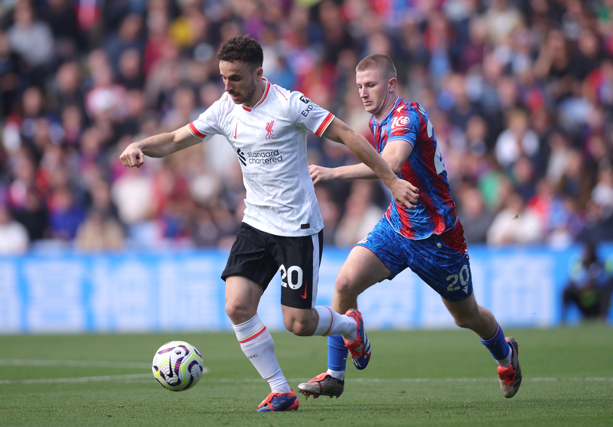 Diogo Jota in action for Liverpool