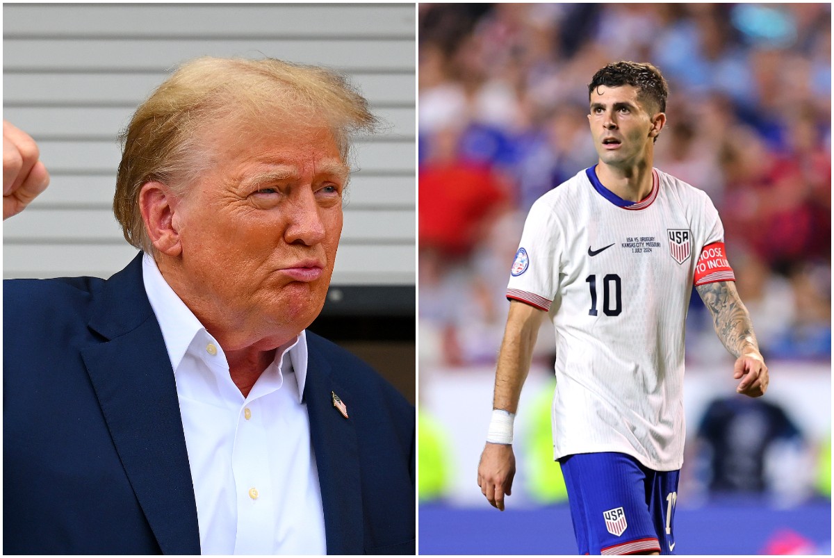 Donald Trump and Christian Pulisic