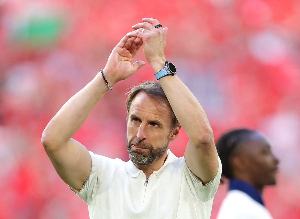 Gareth Southgate with England at Euro 2024