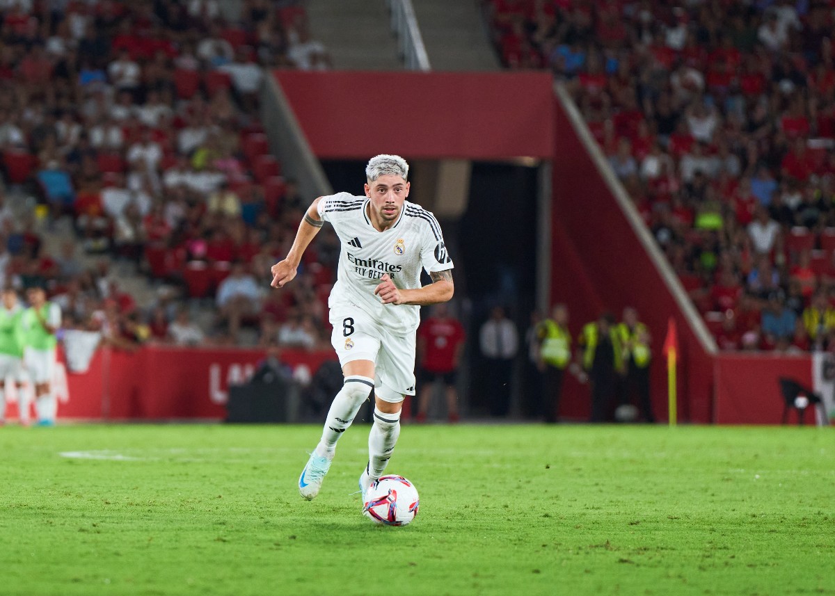 Federico Valverde in action for Real Madrid